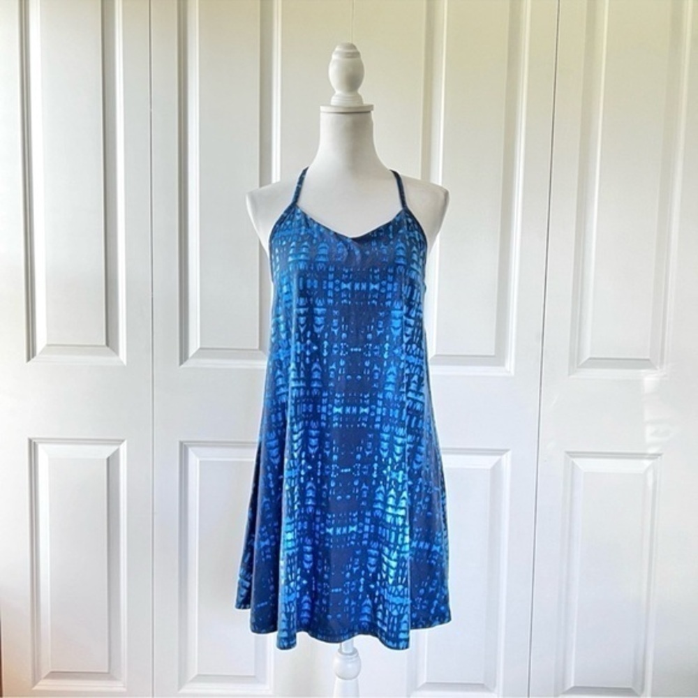 Patagonia Edisto Dress Tidewater Navy Blue Size small